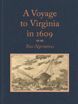 cover image of A Voyage to Virginia in 1609